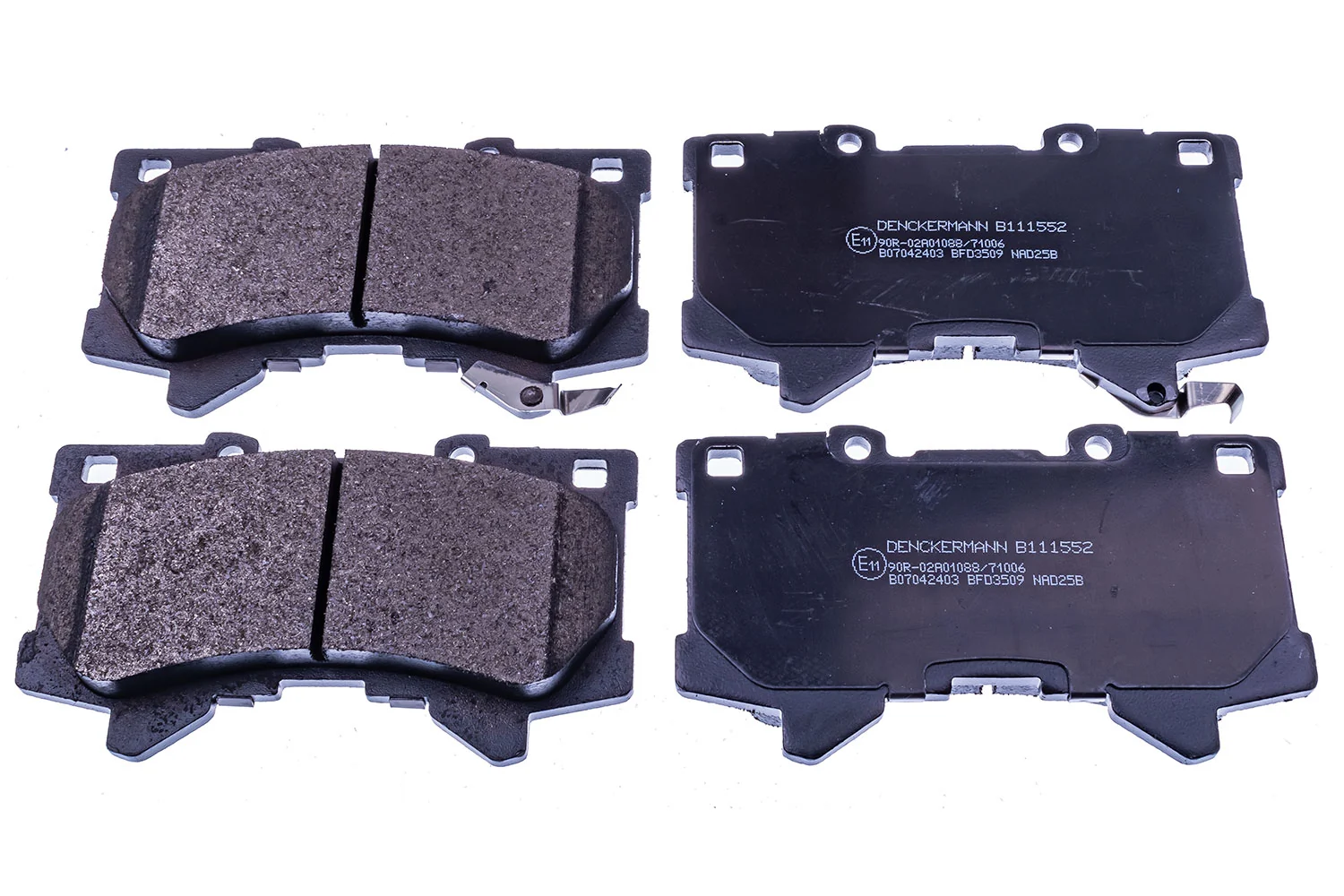 Brake Pad Set, disc brake B111552