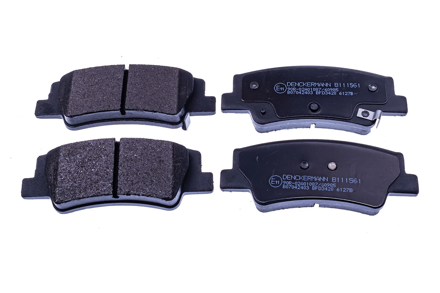 Brake Pad Set, disc brake B111561