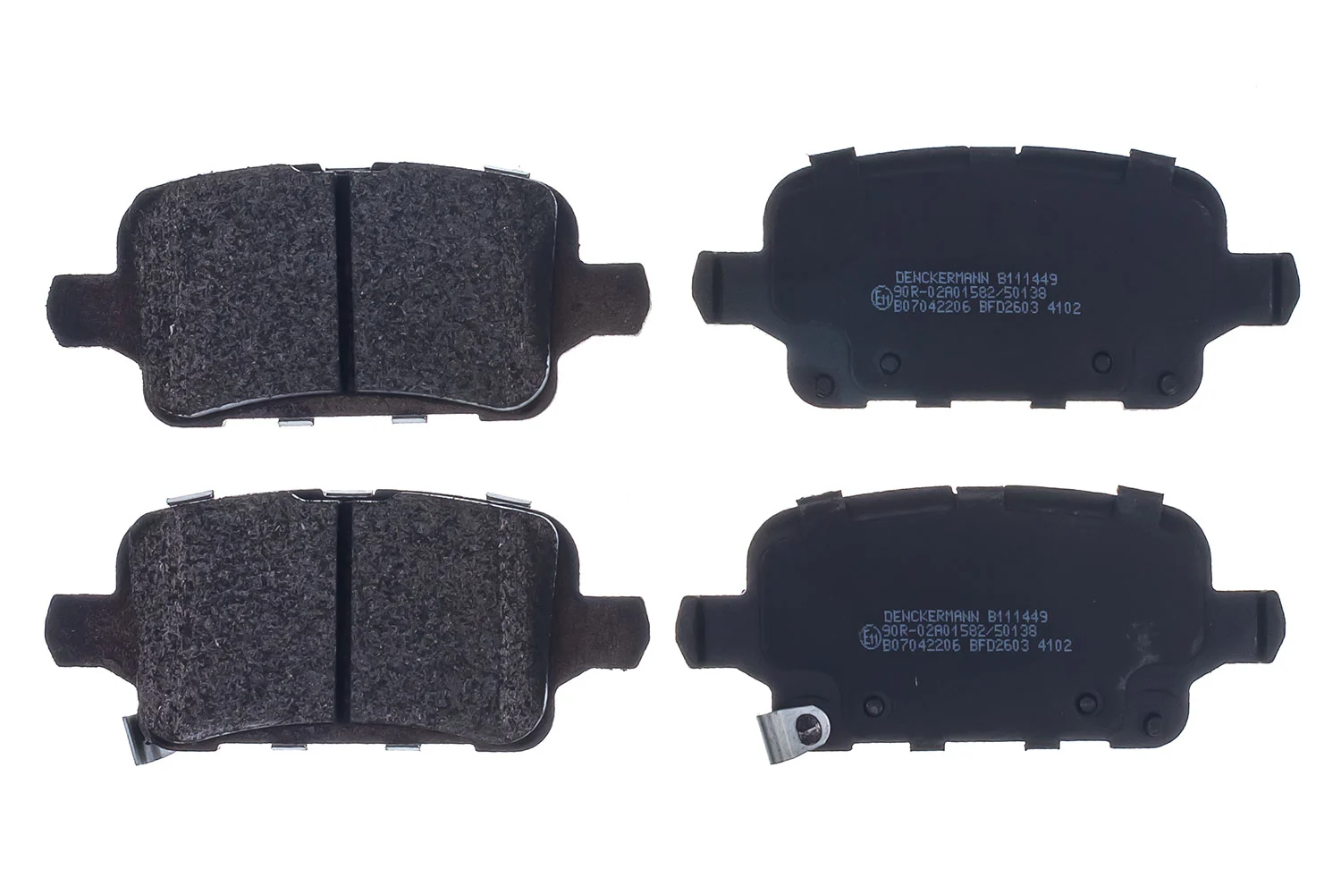 Brake Pad Set, disc brake B111449