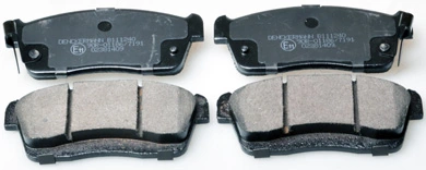 Brake Pad Set, disc brake B111240