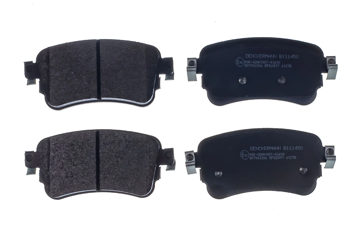 Brake Pad Set, disc brake B111450