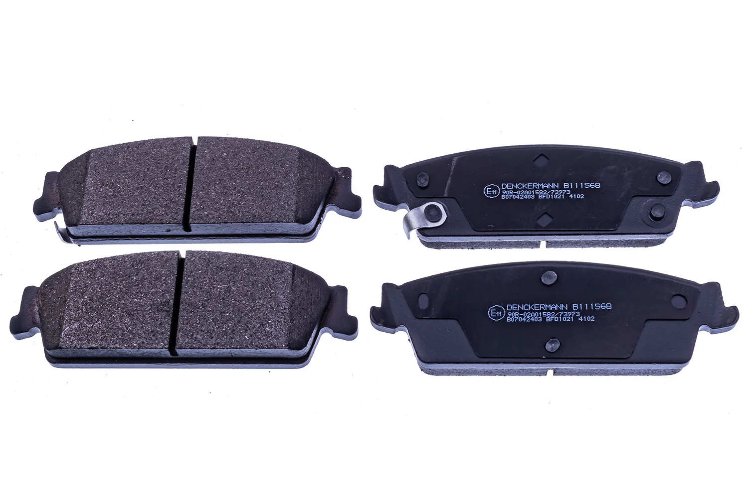 Brake Pad Set, disc brake B111568