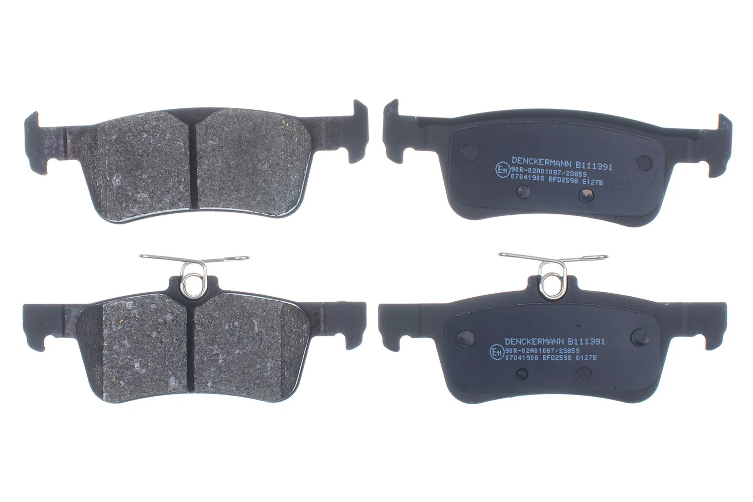 Brake Pad Set, disc brake B111391