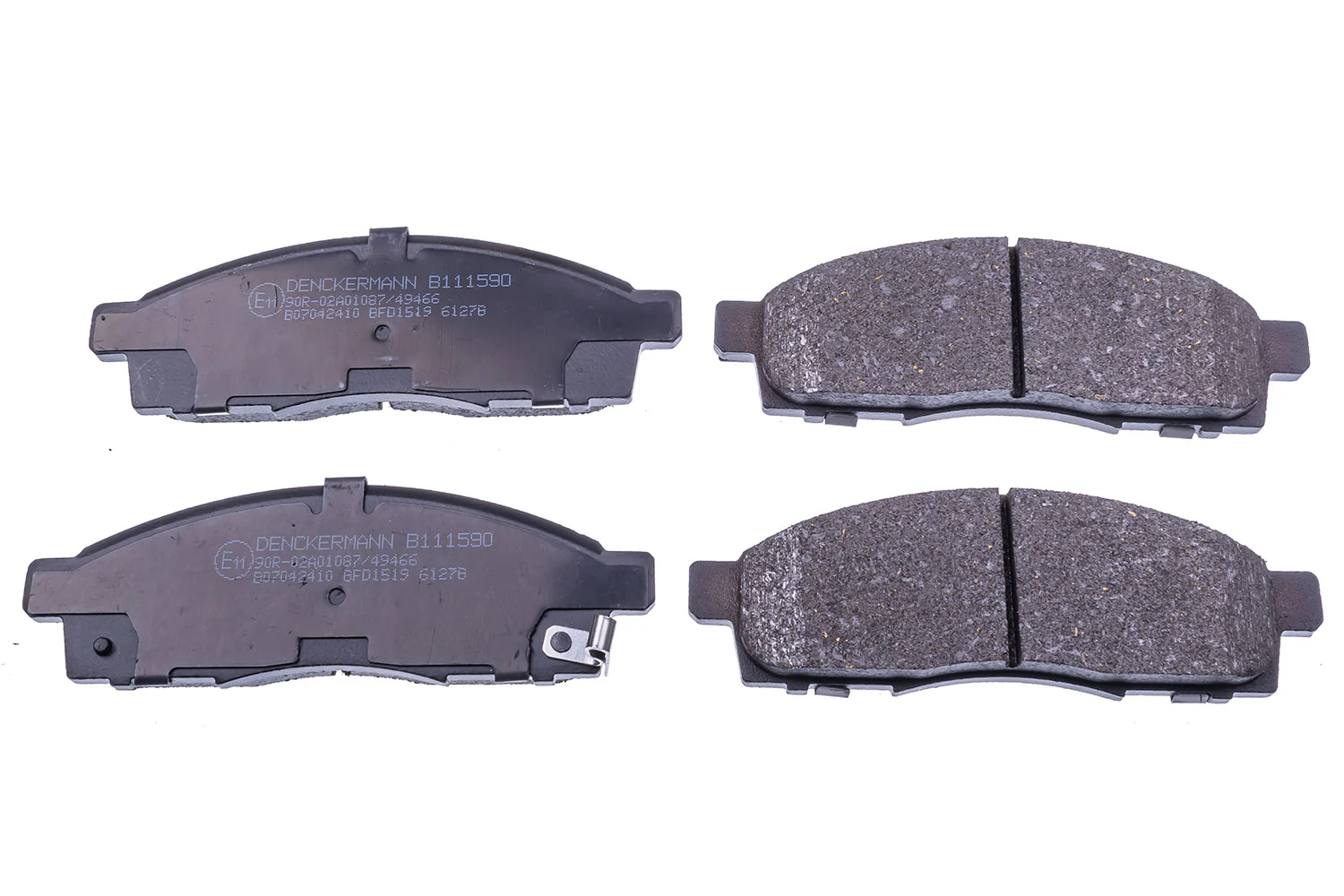 Brake Pad Set, disc brake B111590