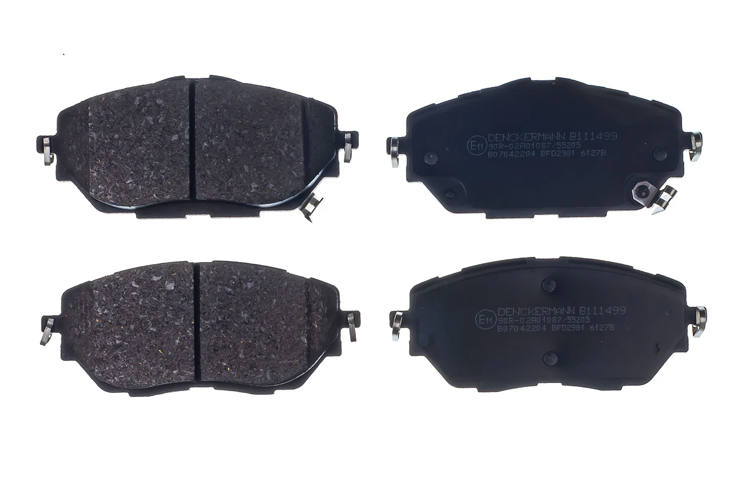 Brake Pad Set, disc brake B111499