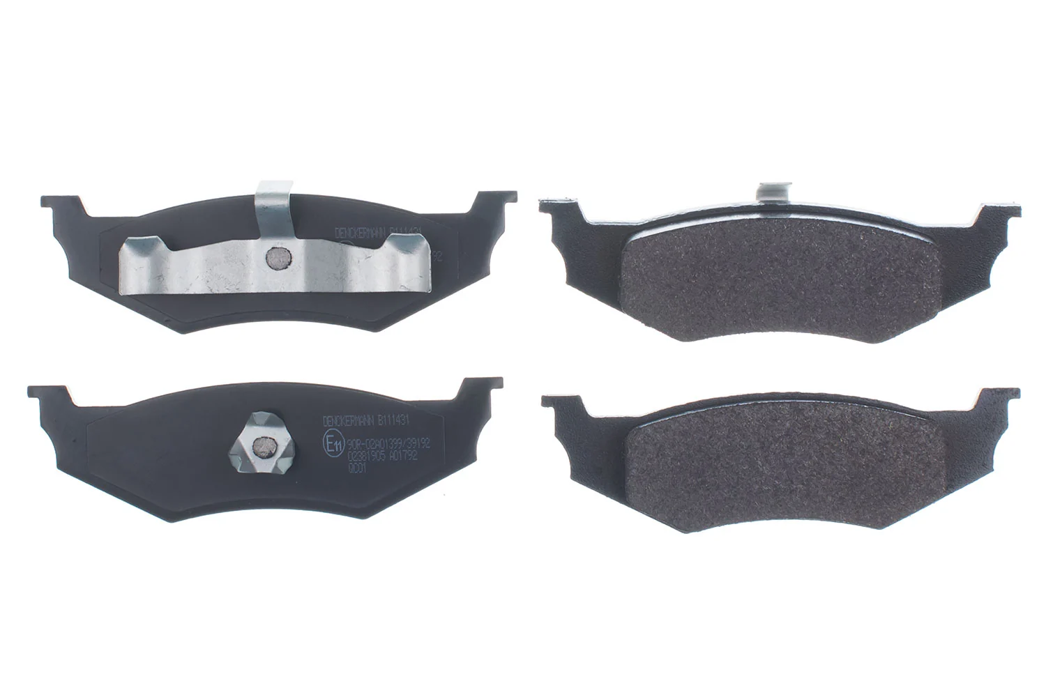 Brake Pad Set, disc brake B111431
