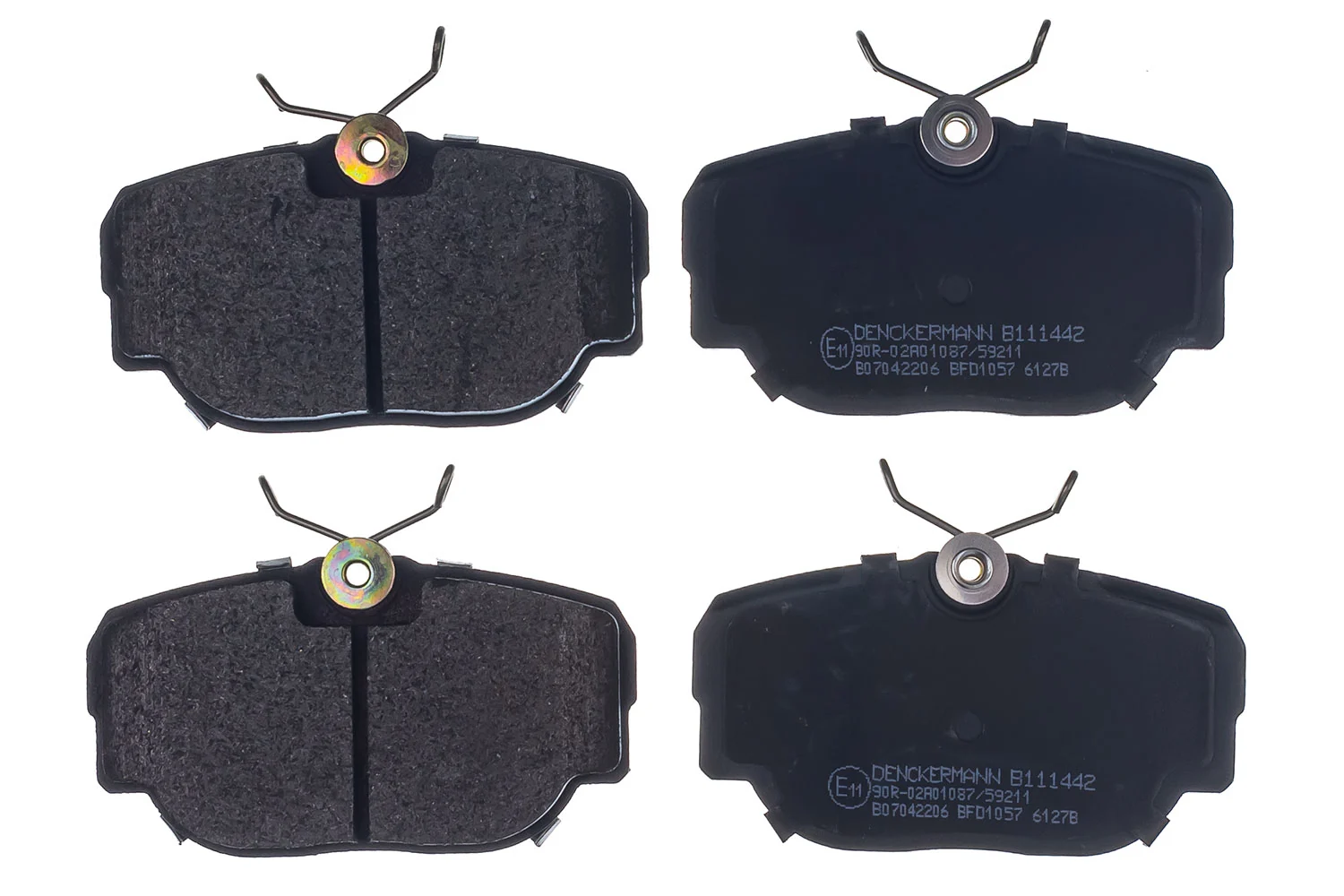 Brake Pad Set, disc brake B111442