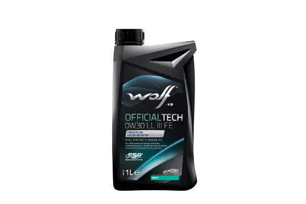 Engine Oil WOLF OFFICIALTECH 0W30 LL III FE 1044342