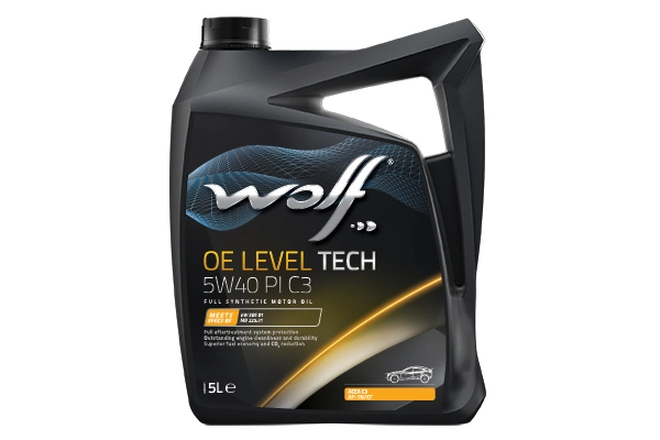 Engine Oil WOLF OE LEVEL TECH  5W40 PI C3 1044239