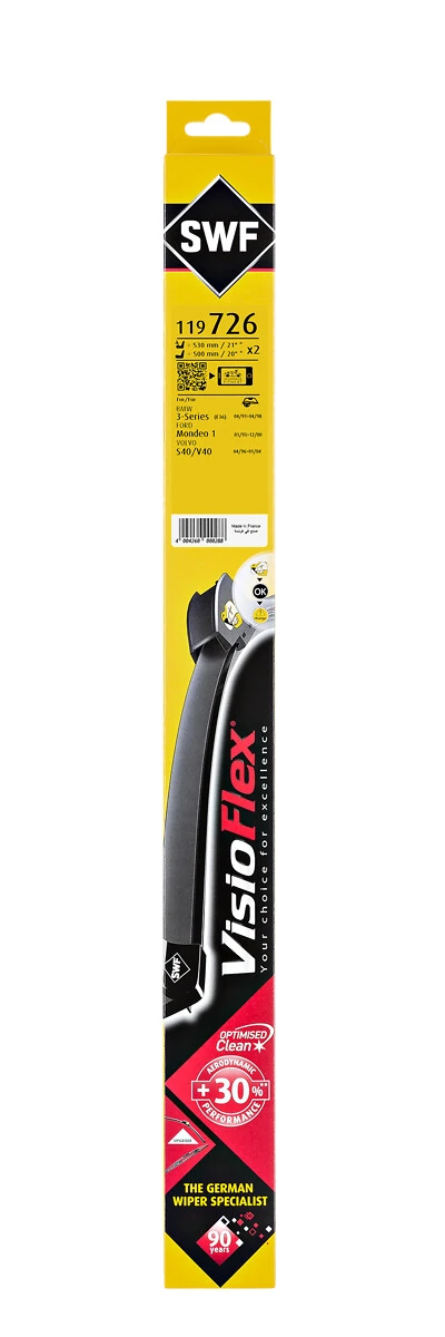 Wiper Blade ALTERNATIVE VISIOFLEX SET 119726
