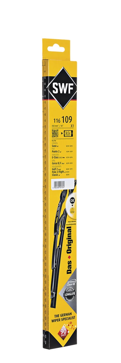 Wiper Blade DAS ORIGINAL SINGLE 116109