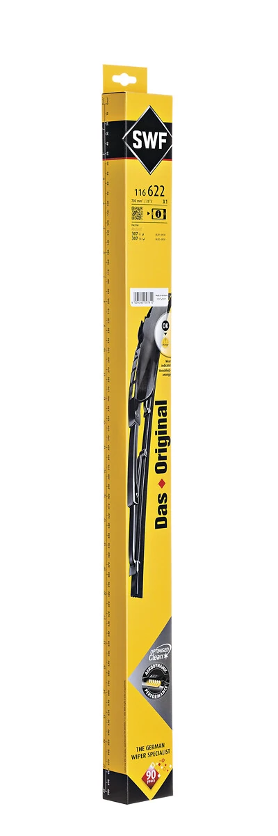Wiper Blade DAS ORIGINAL SINGLE 116622