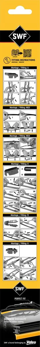 Wiper Blade DAS ORIGINAL SINGLE 116149