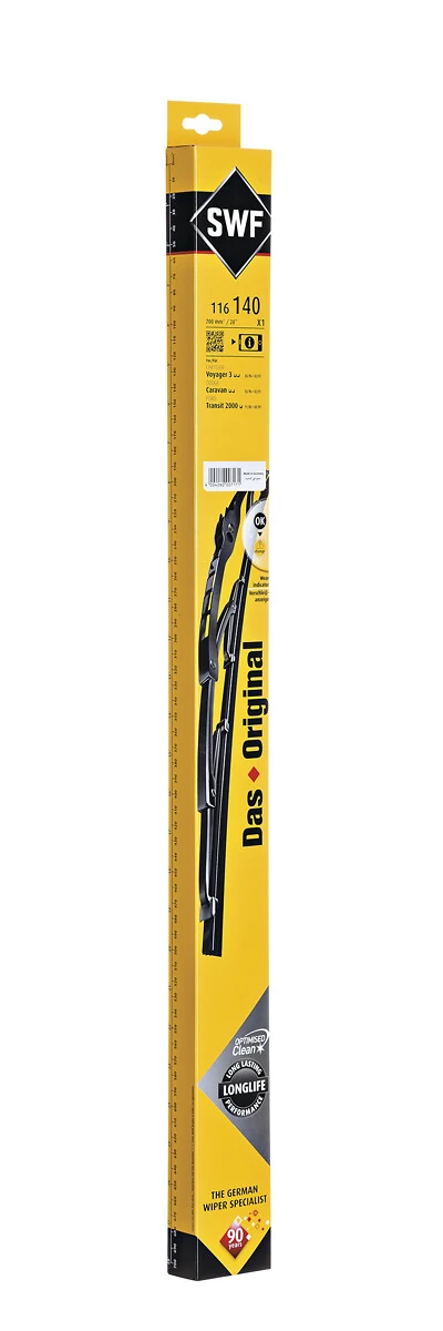 Wiper Blade DAS ORIGINAL SINGLE 116140