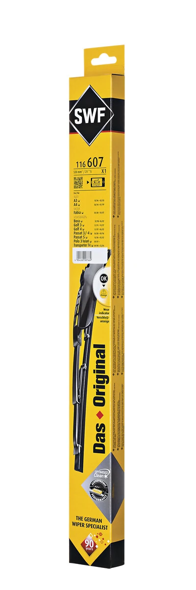 Wiper Blade DAS ORIGINAL SINGLE 116607