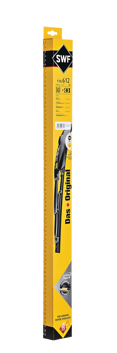 Wiper Blade DAS ORIGINAL SINGLE 116612
