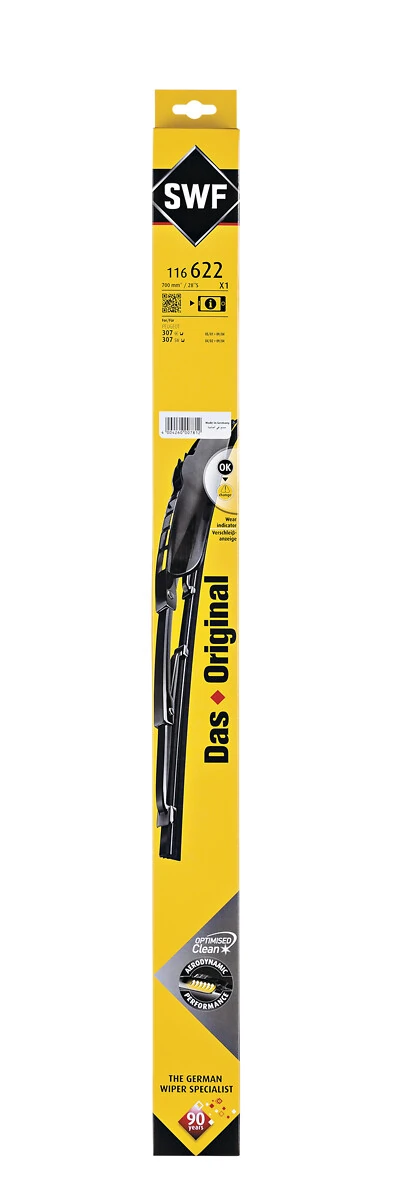 Wiper Blade DAS ORIGINAL SINGLE 116622