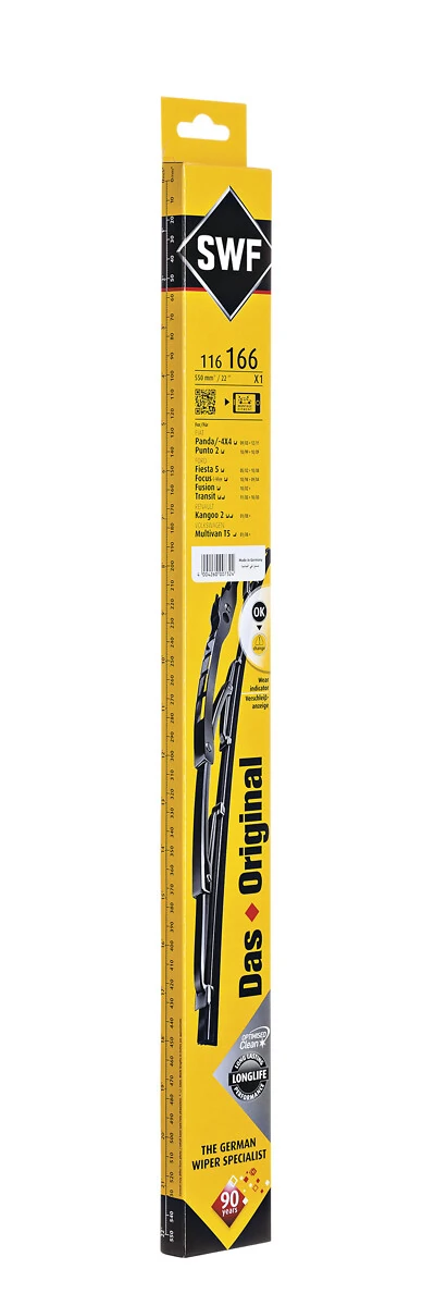 Wiper Blade DAS ORIGINAL SINGLE 116166