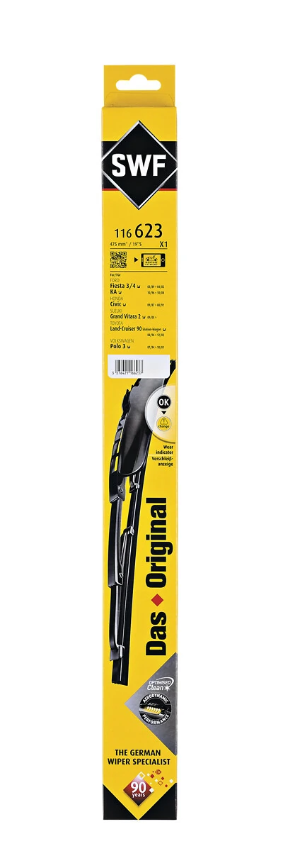 Wiper Blade DAS ORIGINAL SINGLE 116623