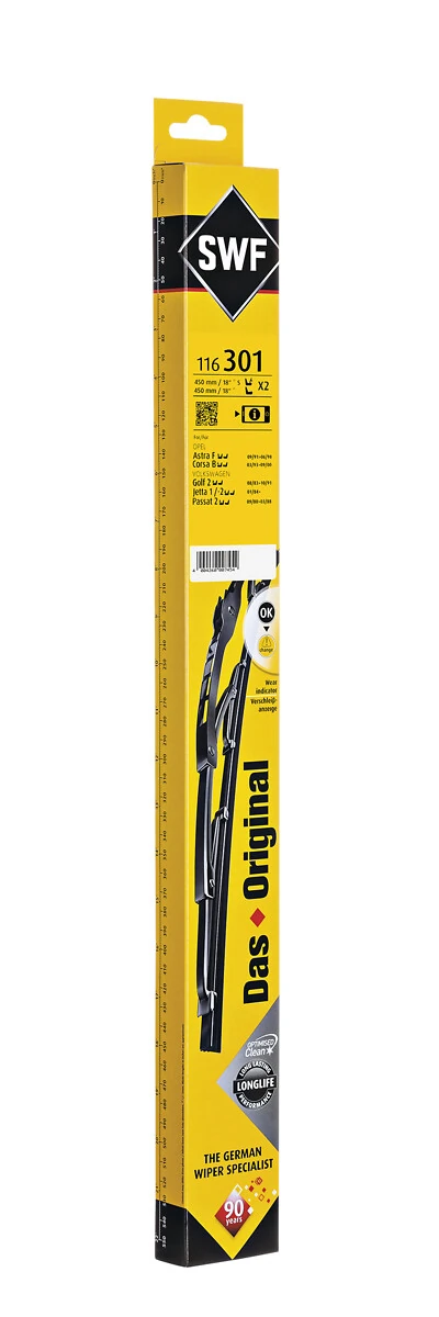 Wiper Blade DAS ORIGINAL SET 116301