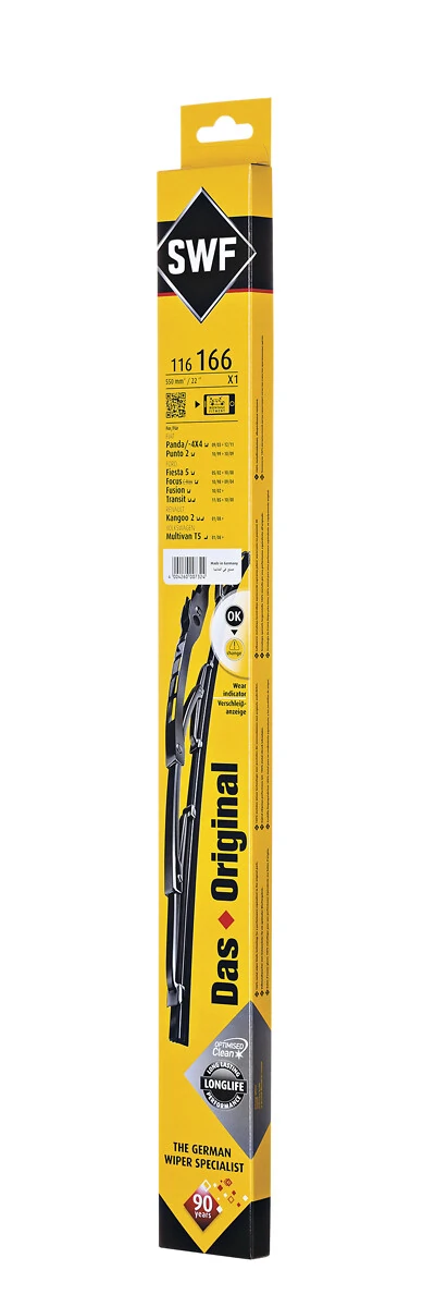 Wiper Blade DAS ORIGINAL SINGLE 116166