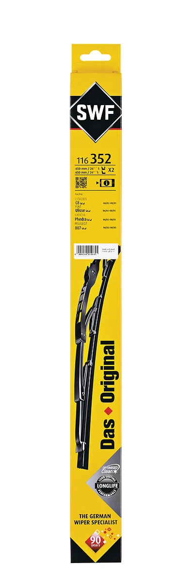Wiper Blade DAS ORIGINAL SET 116352