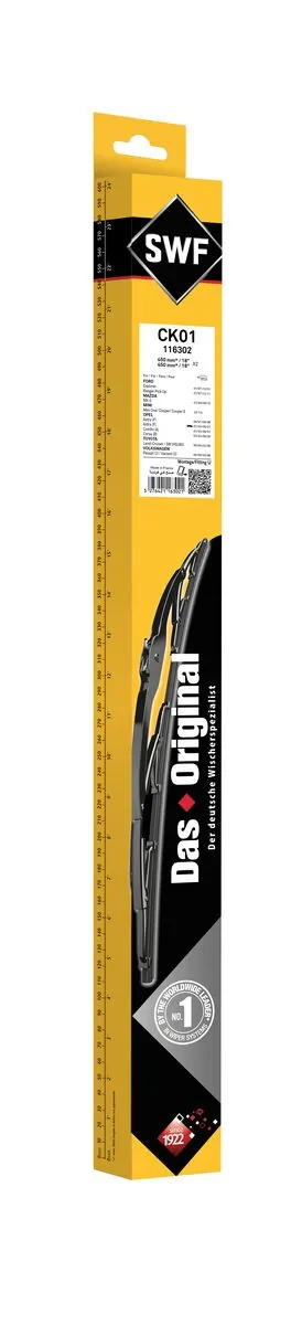 Wiper Blade DAS ORIGINAL SET 116302