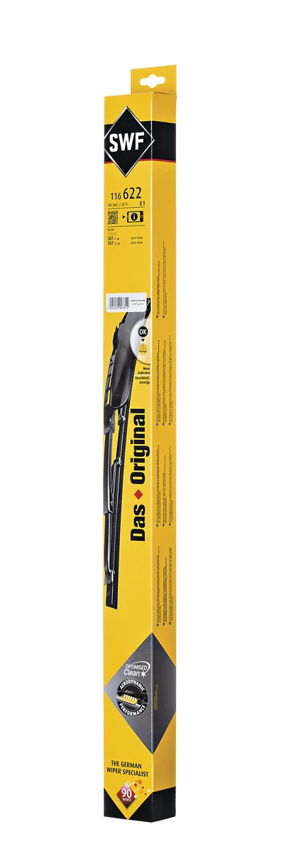 Wiper Blade DAS ORIGINAL SINGLE 116622