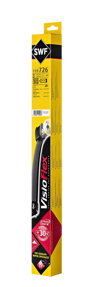 Wiper Blade ALTERNATIVE VISIOFLEX SET 119726