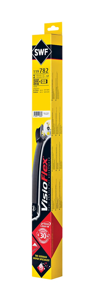 Wiper Blade ALTERNATIVE VISIOFLEX SET 119782