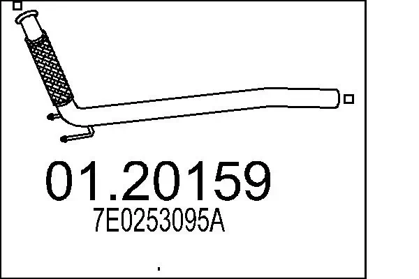 Exhaust Pipe 01.20159