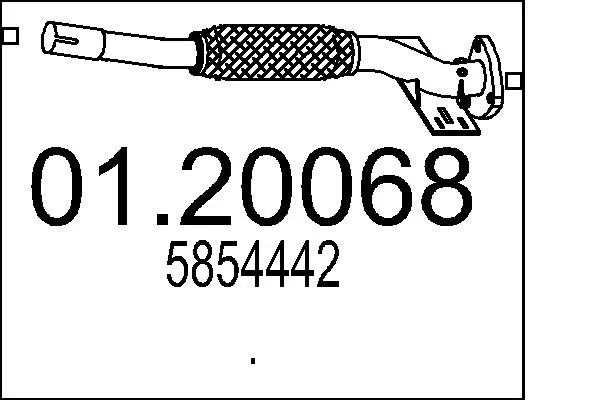 Exhaust Pipe 01.20068