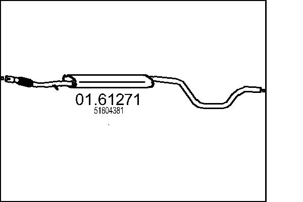 Rear Muffler 01.61271