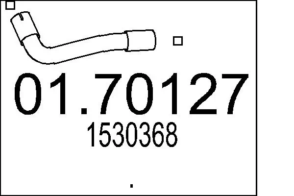 Exhaust Pipe 01.70127