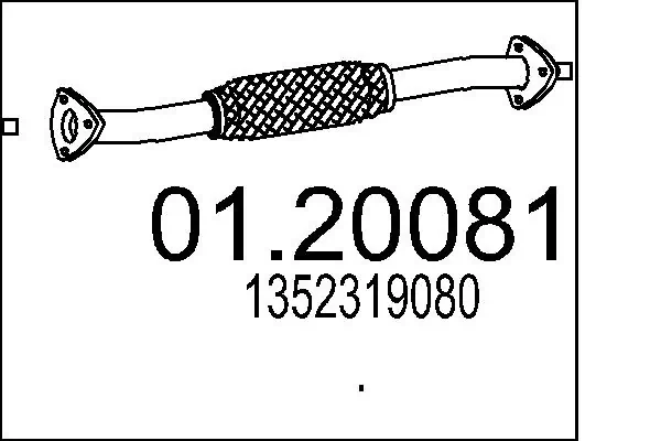 Exhaust Pipe 01.20081