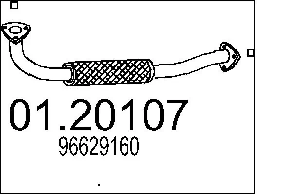 Exhaust Pipe 01.20107