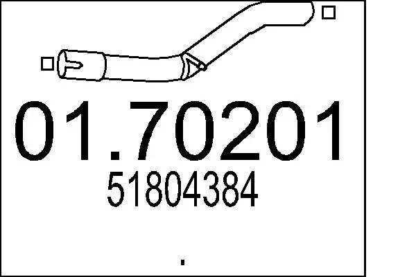 Exhaust Pipe 01.70201
