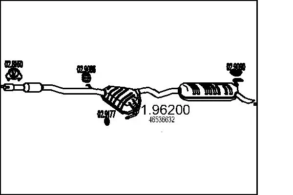 Rear Muffler 01.96200