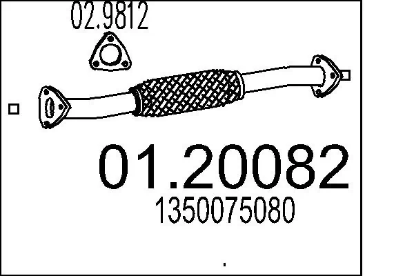 Exhaust Pipe 01.20082