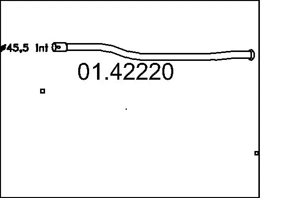 Exhaust Pipe 01.42220