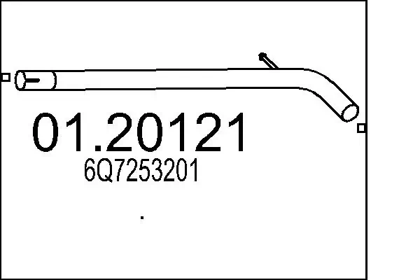 Exhaust Pipe 01.20121