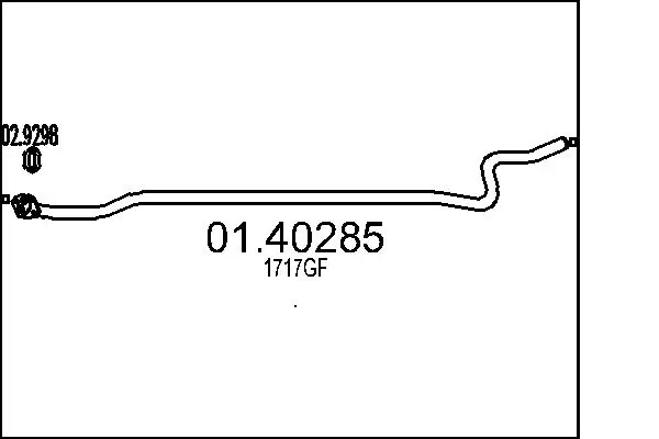 Exhaust Pipe 01.40285