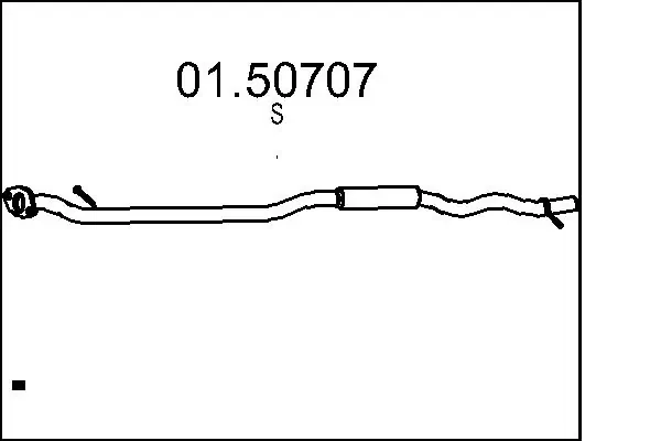 Centre Muffler 01.50707