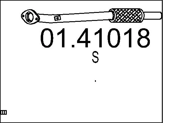 Exhaust Pipe 01.41018