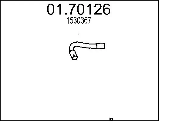 Exhaust Pipe 01.70126