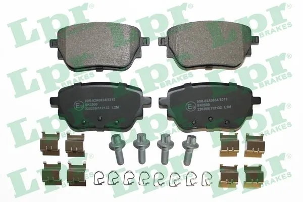 Brake Pad Set, disc brake 05P2132K