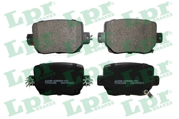 Brake Pad Set, disc brake 05P2267