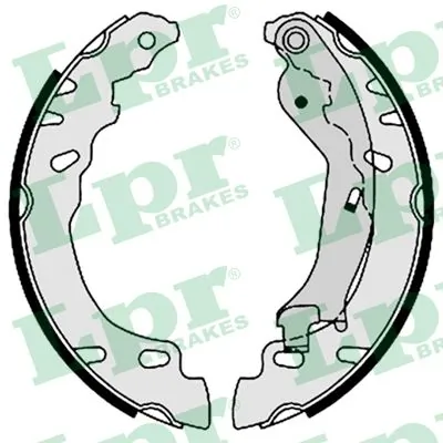 Brake Shoe Set 08780
