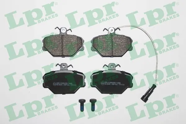 Brake Pad Set, disc brake 05P102