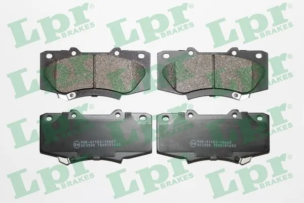 Brake Pad Set, disc brake 05P1682